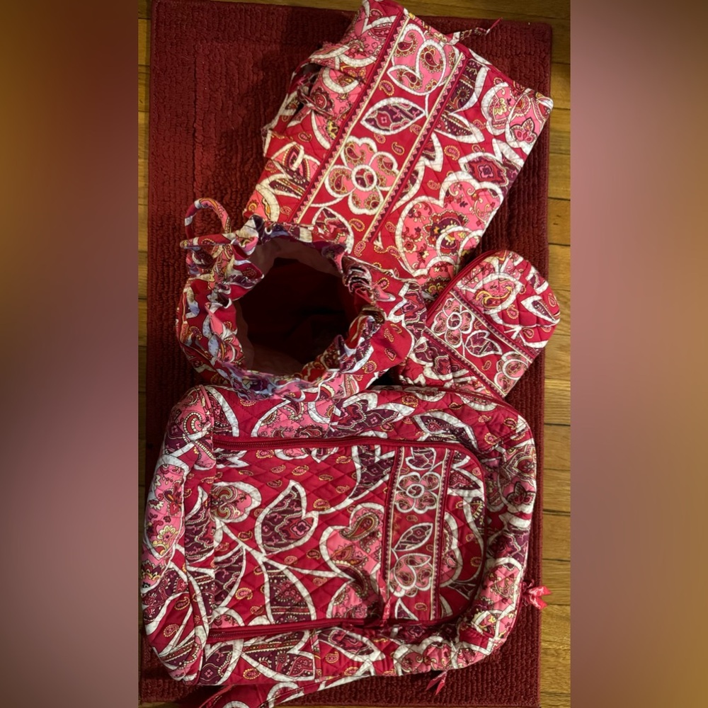 Vera Bradley 4 piece set